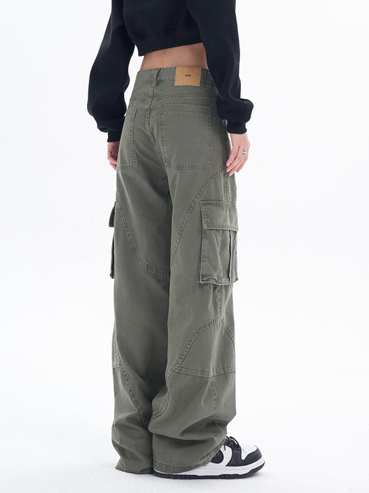 Pantalones Anchos Casuales para Mujer - Corte Relajado y Cómodo - Image 6