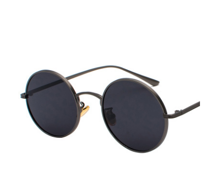 Gafas de Sol Marco Metálico Circular Estilo Punk - Image 23