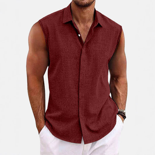 Camisa de Playa con Solapas y Botones - Estilo Summer - Image 3