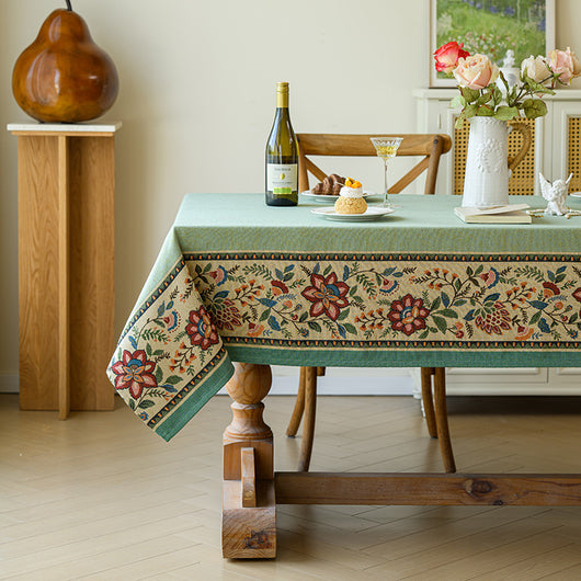 Mantel Rectangular para Mesa de Centro - Diseño Atmosférico en Tela - Image 11