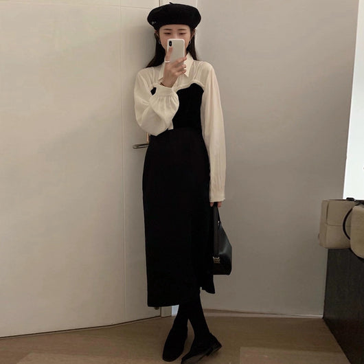 Blusa Ejecutiva de Punto Francés con Detalles Contrastantes - Image 12