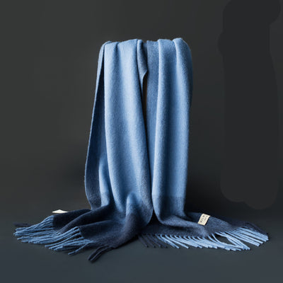 Bufanda de Lana Pura para Hombre - Elegancia Empresarial Invierno - Image 7