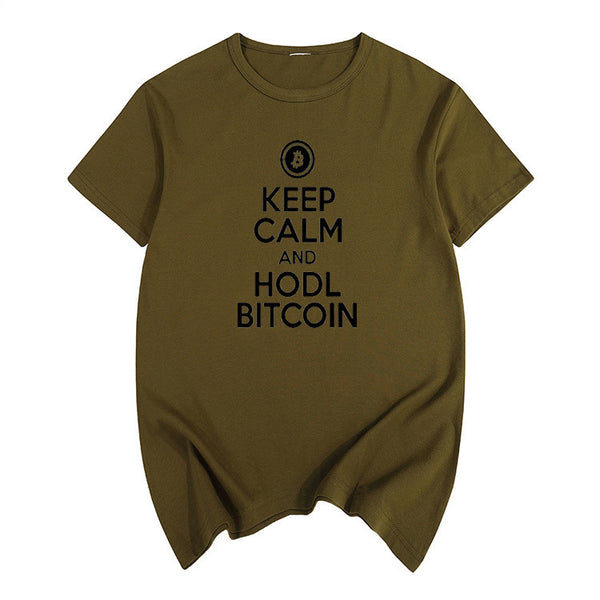 Camiseta Bitcoin Hodl para Hombre y Mujer