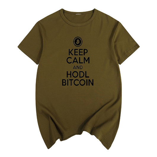 Camiseta Bitcoin Hodl para Hombre y Mujer