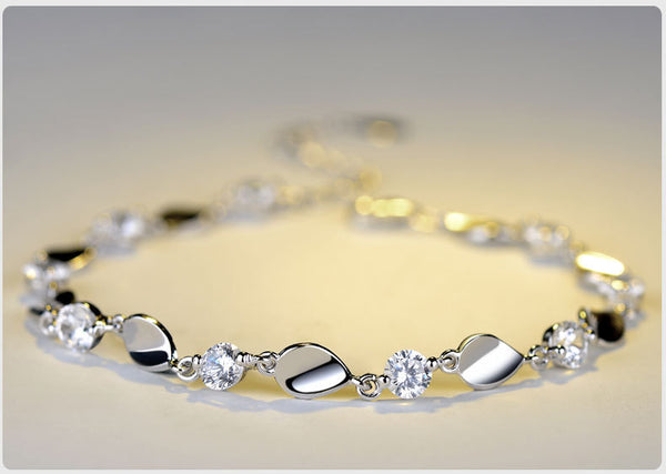 Pulsera de Plata Esterlina 925 con Diamantes Engastados - Image 6