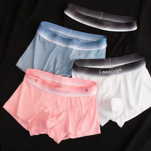 Boxers Ice Silk para Hombre - Transpirables y Sin Sensación de Peso