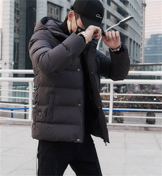 Chaqueta de Invierno para Hombre con Calefacción y Forro Polar - Image 3