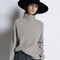 Suéter de Cuello Alto en Cashmere para Mujer