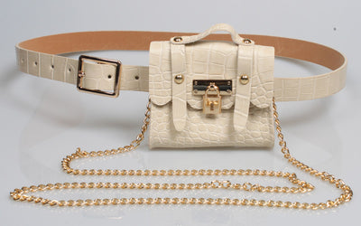 Bolso Pequeño con Cadena Metálica - Image 13