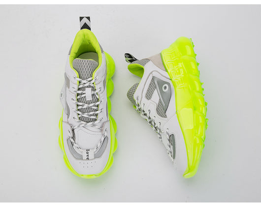 Zapatos Casuales para Papá Estilo Europeo con Detalles Fluorescentes - Image 4