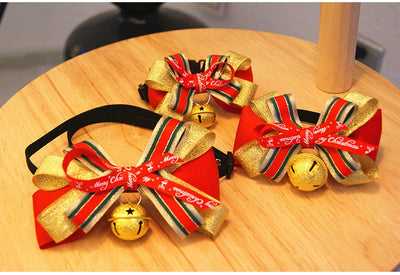 Disfraz Navideño para Mascotas con Corbatín y Moño de Mariposa - Image 29