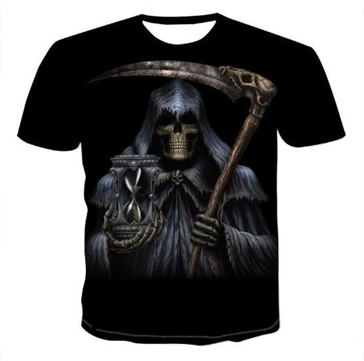 Camisetas 3D Calavera para Hombre - Diseño Impactante - Image 9