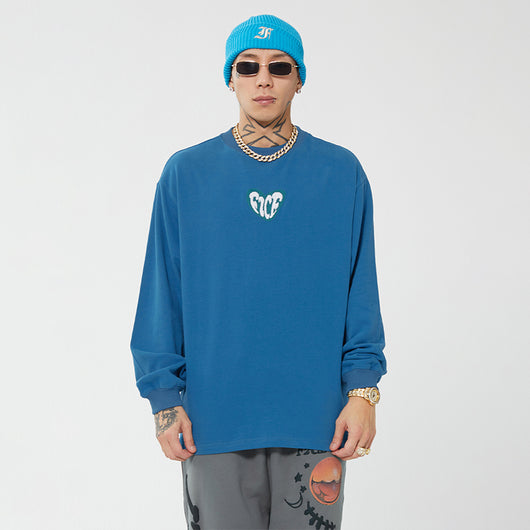 Camisa Básica Holgada de Algodón para Hombre - Manga Larga - Image 15