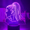 Lámpara 3D de Acrílico con Luz Nocturna LED