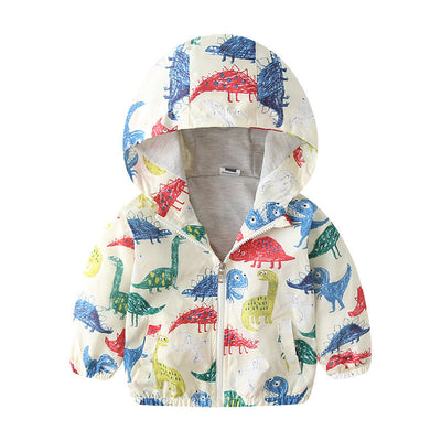 Chaqueta Cortavientos Dinosaurio Infantil - Image 7
