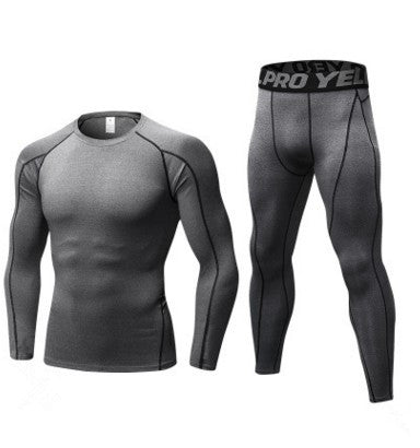 Traje de Compresión Deportivo Completo para Hombre - Manga Larga - Image 9