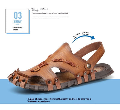 Sandalias Grandes para Hombre - Zapatos de Playa Transpirables Antideslizantes - Image 32