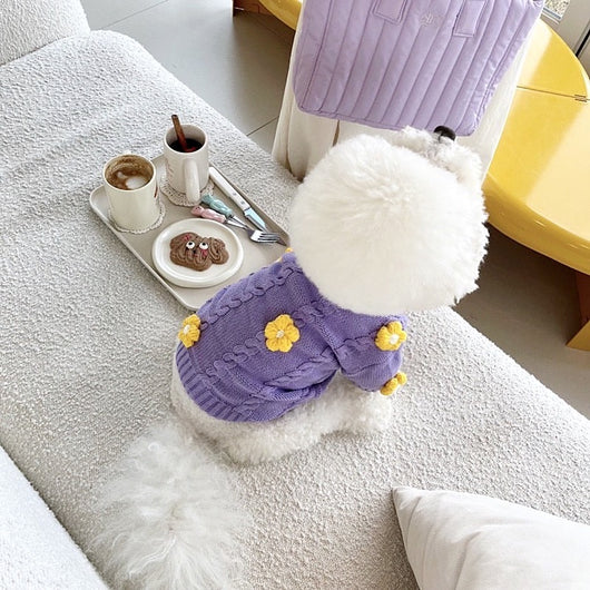 Ropa para Perros con Estampado Floral - Moda y Personalidad - Image 9