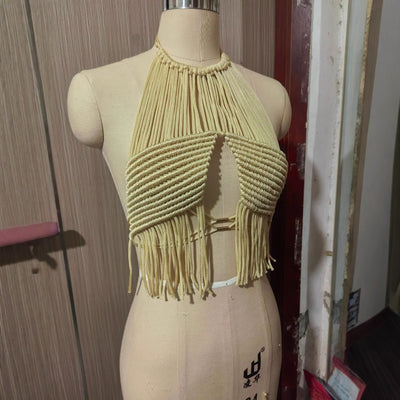 Top Bikini Playero con Borlas para Mujer - Image 14