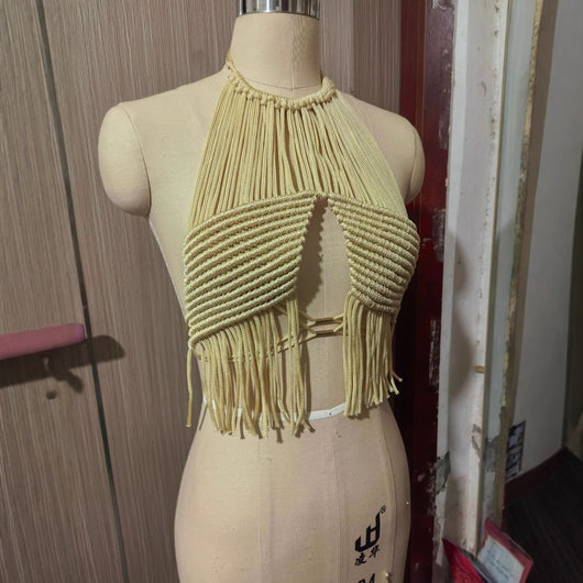 Top Bikini Playero con Borlas para Mujer - Image 14