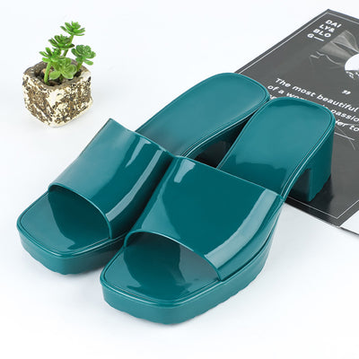 Sandalias Plataforma de Verano para Mujer con Tacón Grueso y Punta Cuadrada - Image 9