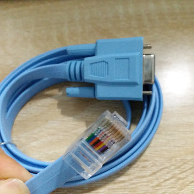 Cable de Red con Conectores RJ45 a Puerto Serial COM - Línea de Configuración para Router - Image 5