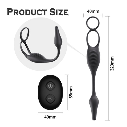 Masajeador de Próstata con Control Remoto y Doble Estimulación - Image 5