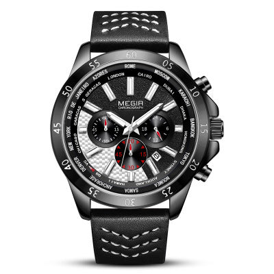 Reloj de Moda con Tres Esferas y Gran Carátula Multifunción - Image 5