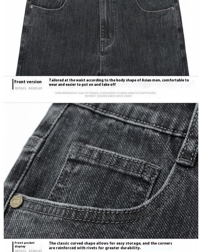 Pantalones de Vestir Holgados Rectos Invierno Gruesos para Hombre - Image 13