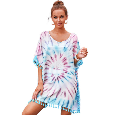 Blusa de Verano Tie-Dye De Ramón - Estilo Europeo Moderno - Image 7