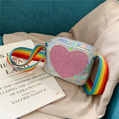 Bolso Infantil Corazón Láser para Hombro - Image 9