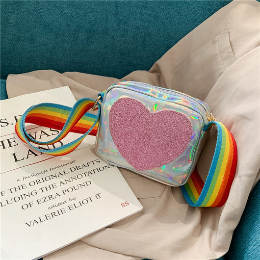 Bolso Infantil Corazón Láser para Hombro - Image 9