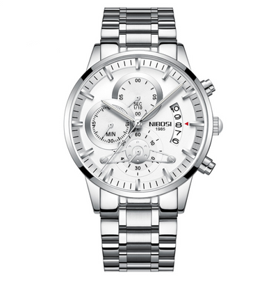 Reloj de Pulsera para Hombre con Correa de Acero Sólido - Image 7