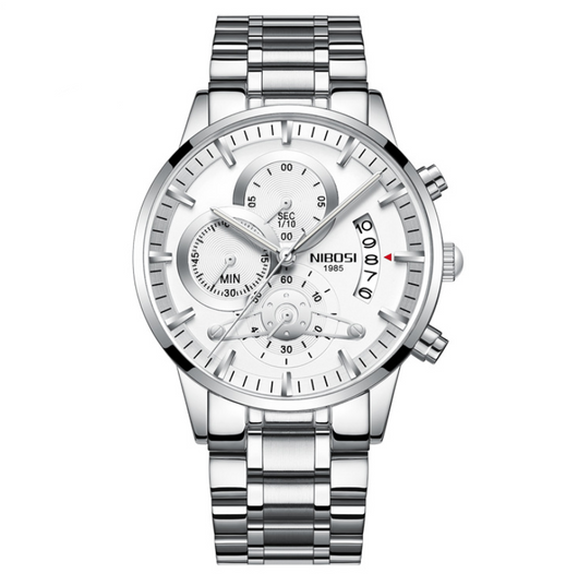 Reloj de Pulsera para Hombre con Correa de Acero Sólido - Image 7