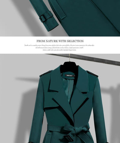 Abrigo Elegante para Primavera y Otoño - Diseño Versátil y Sofisticado - Image 18