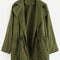 Chaqueta Cortavientos Casual con Solapa y Bolsillos