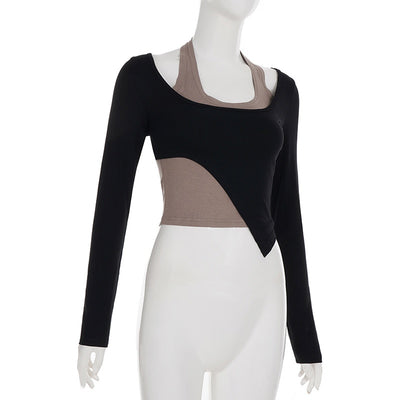 Conjunto de Dos Piezas Irregular Personalizado Estilo Hot Girl - Image 11