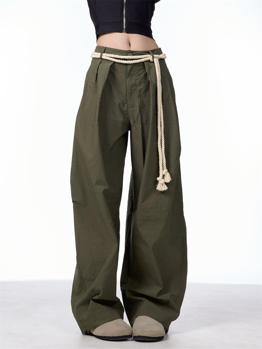 Pantalones Casuales Retro con Diseño Texturizado Machete - Image 5
