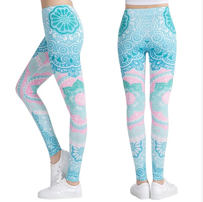 Leggins Yoga Estampados con Estiramiento Máximo para Mujer - Image 18