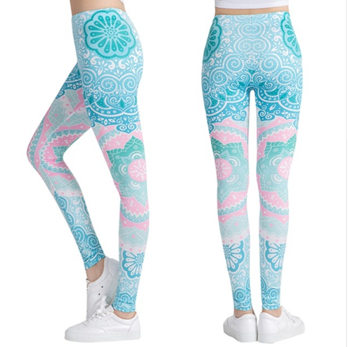 Leggins Yoga Estampados con Estiramiento Máximo para Mujer - Image 18