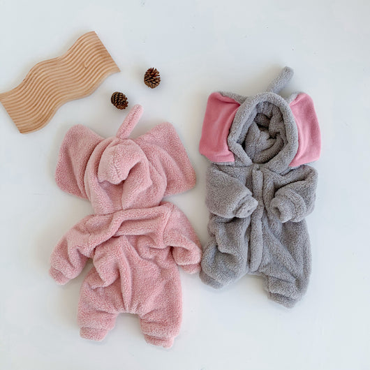 Mameluco Acolchado para Bebé Otoño Invierno con Terciopelo y Diseño Ergonómico - Image 2