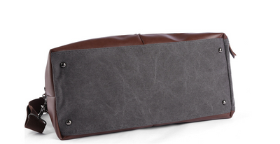 Bolsa de Lona Retro para Viajes - Mochila de Gran Capacidad para Hombre - Image 4