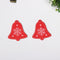 Rojo 1 Pequeño Bell Q 10 Piezas