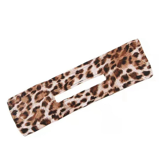 Diadema Estampado Leopardo con Alambre Ajustable y Pasadores - Image 16