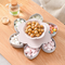 Frutero Giratorio con Pétalos - Caja para Frutas Secas y Snacks