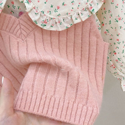 Conjunto de Falda Denim Otoño para Niñas - Image 3