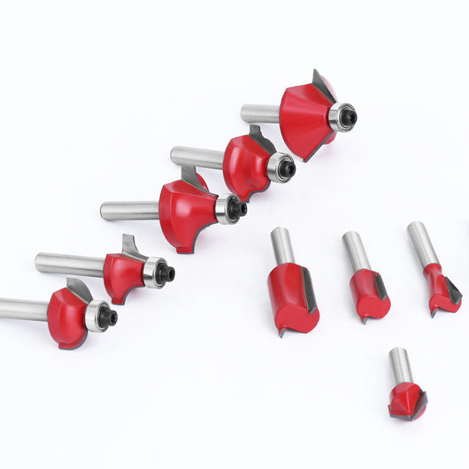 Set de Fresas de Tungsteno para Router, Grabador y Fresadora