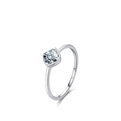 Anillo de Compromiso Corazón en Plata de Ley 925 - Image 16