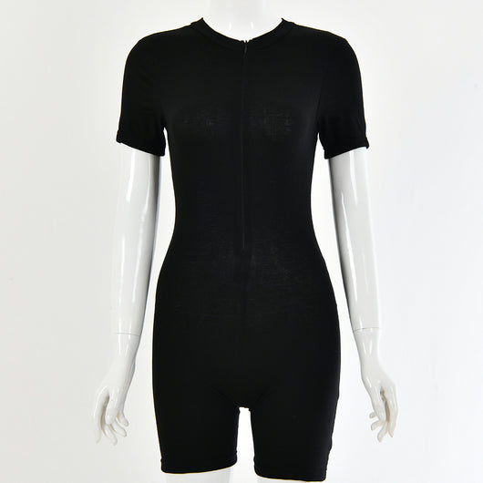 Jumpsuit Cuello Redondo Manga Corta - Image 11