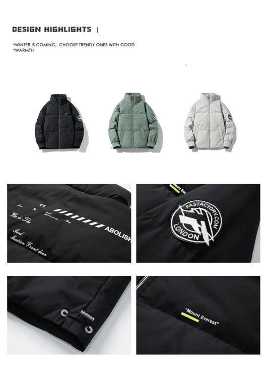 Abrigo Acolchado de Invierno para Hombre con Plumón Reforzado - Image 11